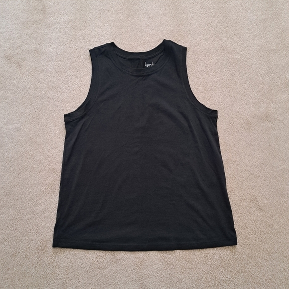 Kersh Tank Top Women’s Size Medium Black Sleeveless Top - Picture 2 of 11